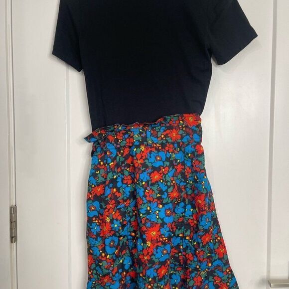 Derek Lam Hudson Mix Media Cotton Dress NWT in Size 2 - Picture 8 of 14